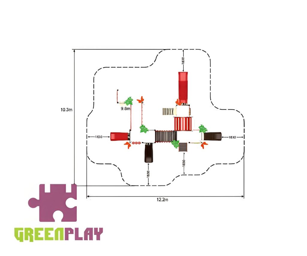 Green Play Complex – 9075